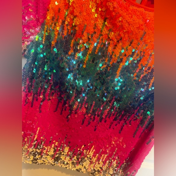 Anthropologie Eva Franco Sequin Top - Picture 3 of 3